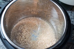 brown rice in the instant pot