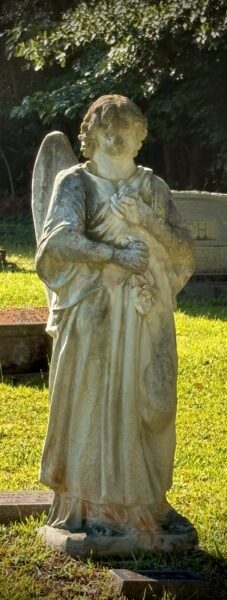 a cemetery angel